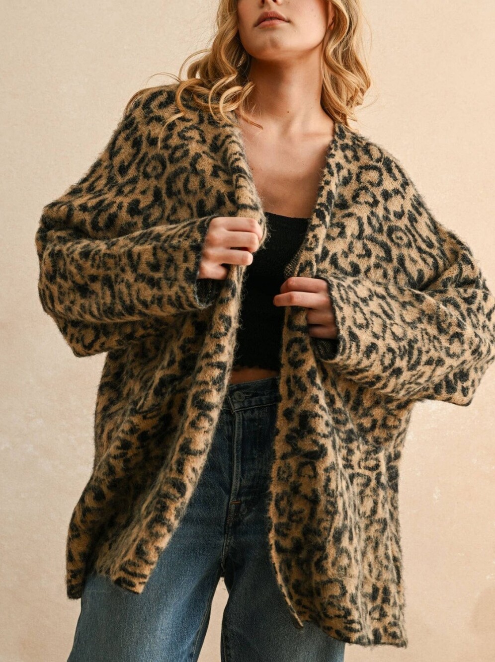 Miou Muse Leopard Cardigan